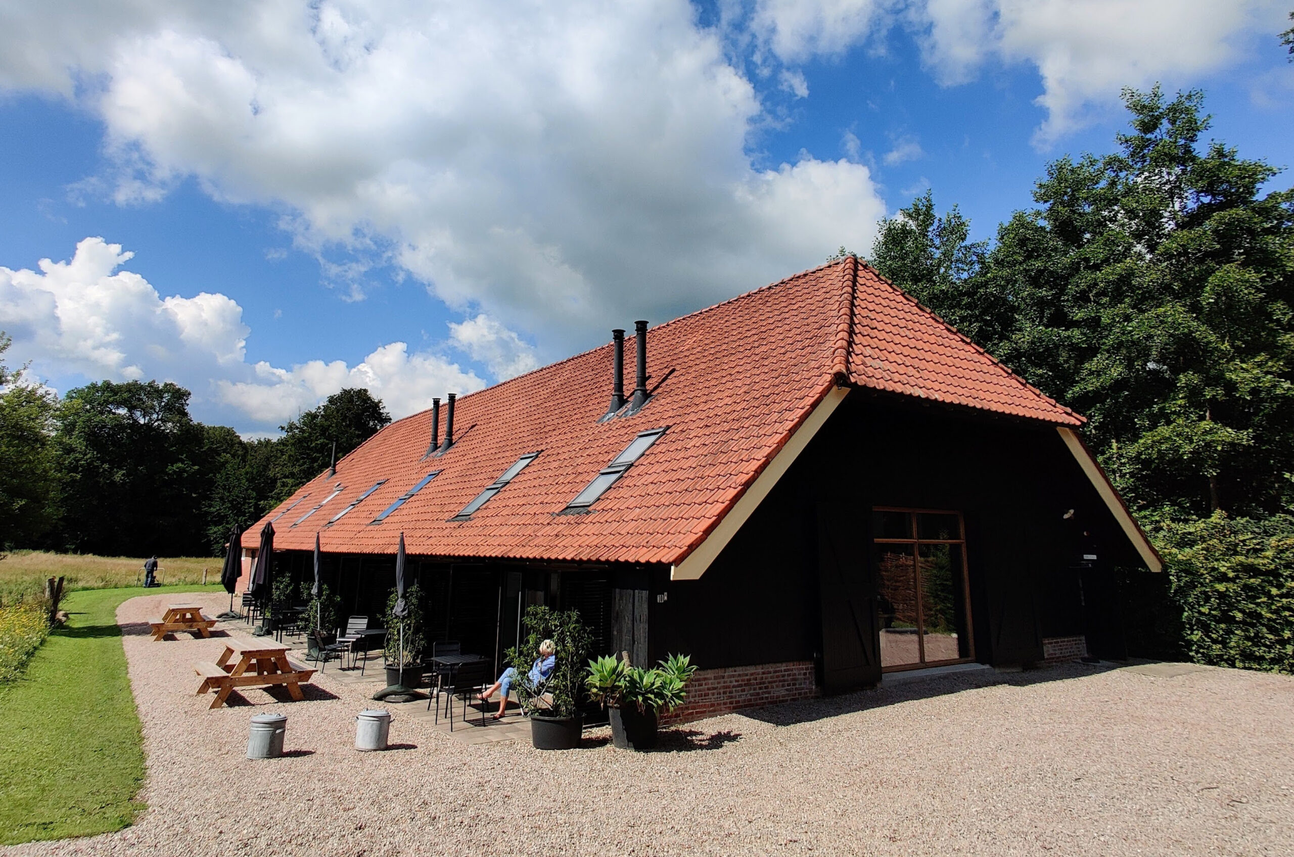 Buitenaanzicht accommodatie in Delden.